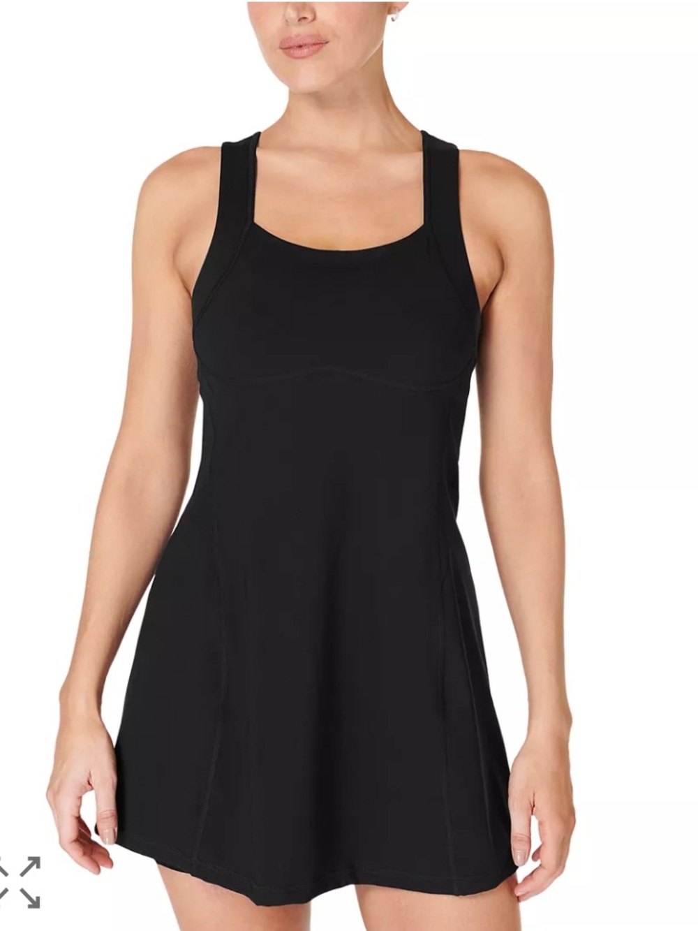 Sweaty Betty Black Power Pro Racerback work out Dress - Picture 5 of 11